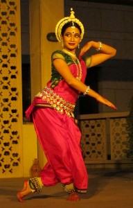 Odissi dancer in Delhi, India