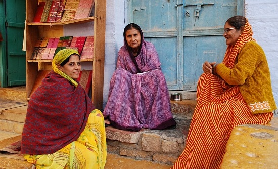Women in Jaisalmer, Rajasthan, India