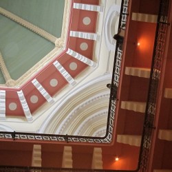 The Taj Mahal of hotels Grand staircase, Taj Mahal Palace Hotel, Mumbai