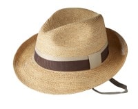 R7 Unisex Raffia Small Brim Fedora R7 Unisex Raffia Small Brim Fedora
