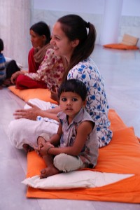 Photograph of Adopt a Soul program at Aurovalley Ashram - school for disadvantaged kids in India