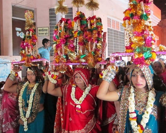 Photograph of Gangor Festival, Bundi, Rajasthan, India