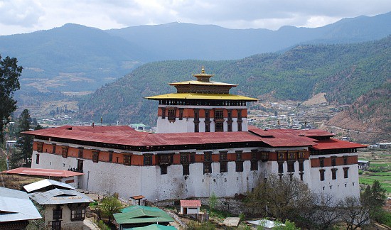 Photograph of Paro Dzong, Paro, Bhutan