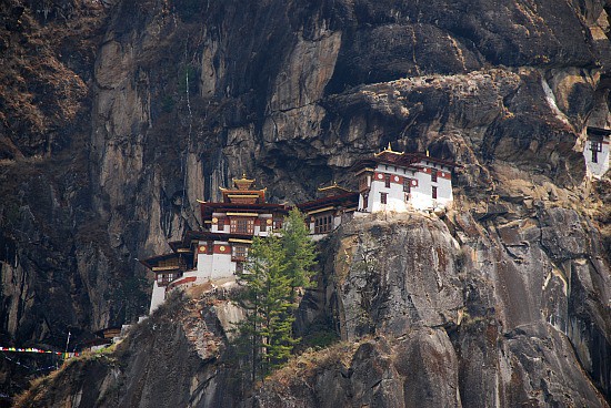 Photograph of Taktshang (Tiger's Nest) Monastery, Paro, Bhutan