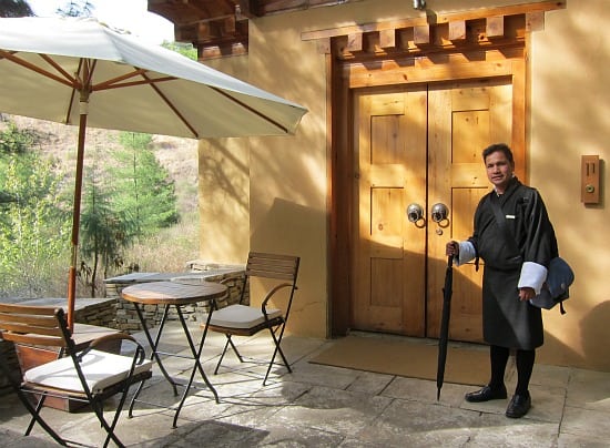 Photograph of COMO Uma Paro boutique five-star hotel, Paro, Bhutan