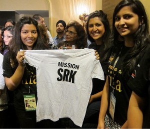 Photograph of fans of Shahrukh Khan at the IIFA Awards