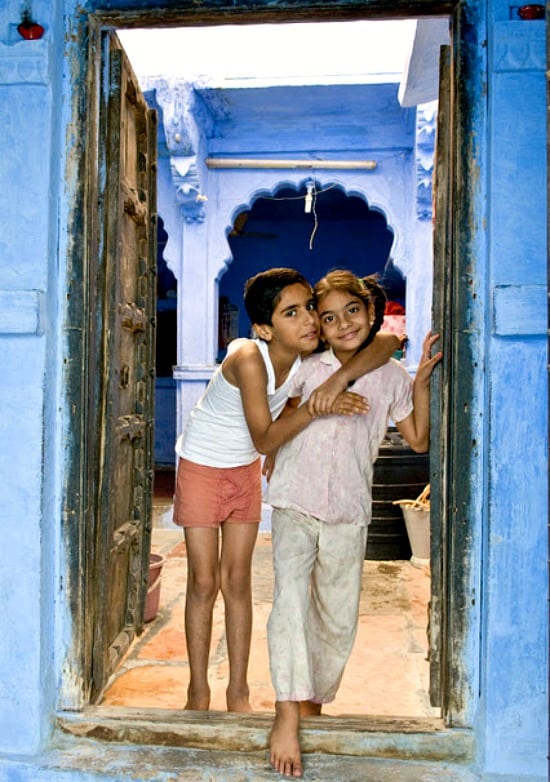 Jodhpur the blue series by photographer Jean-Pierre Muller