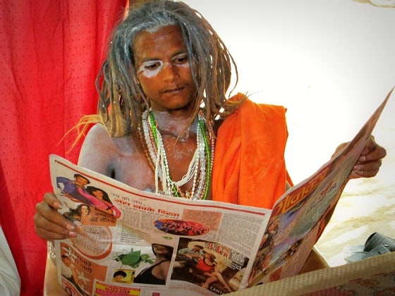 Naga Sadhu, Kumbh Mela, Haridwar India 2010