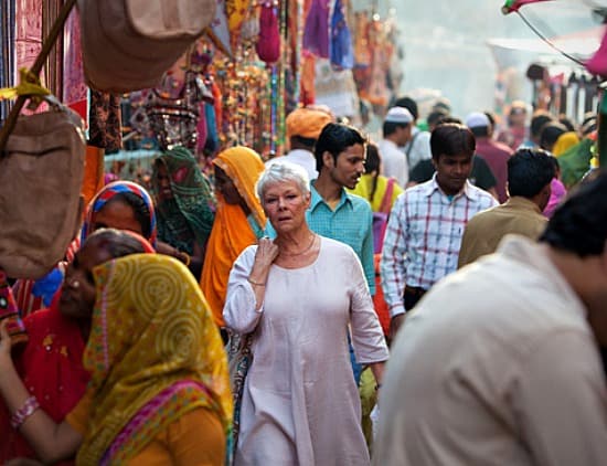 FIlm Review The Best Exotic Marigold Hotel - Judi Dench - Rajasthan India