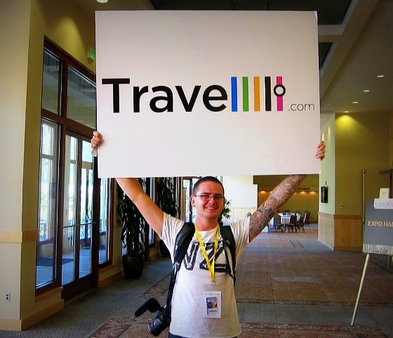John O'Nolan, editor of Travelllll.com, travel blogging conference