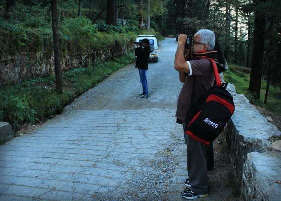 Deepak Travel bloggers at Club Mahindra ConClay in Kanatal, India