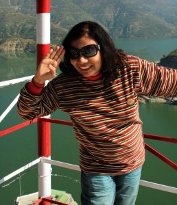 Nisha Travel bloggers at Club Mahindra ConClay in Kanatal, India