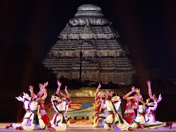 Konark Dance Festival 2012, Orissa, India