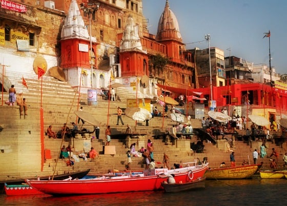 Ghats, sacred city, Varanasi, India
