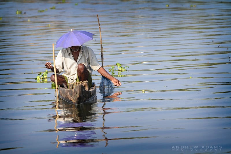 Fishing on the backwaters of Kerala - Travel Photographer Andrew Adams