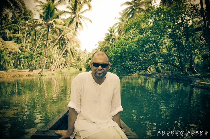 Andrew Adams on the Kerala Backwaters - Travel Photographer Andrew Adams