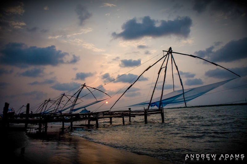 Cochin Fishing Nets - Travel Photographer Andrew Adams