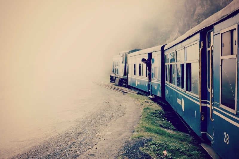 Toy Train, Darjeeling, hill station, India