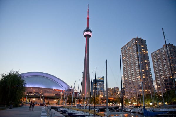 CN Tower and Toronto skyline