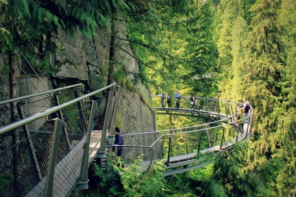 Capilano Suspension Bridge Park, Vancouver, British Columbia, Canada