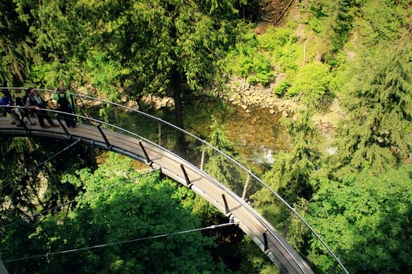 Capilano Suspension Bridge Park, Vancouver, British Columbia, Canada