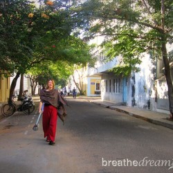 Mariellen Ward, Pondicherry, India
