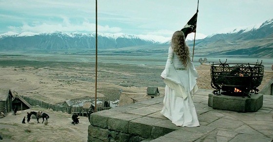 Eowyn in The Two Towers