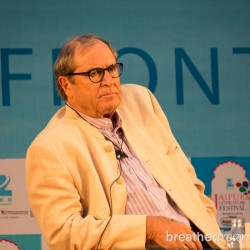 Chasing Paul Theroux at the Jaipur Literature Festival in India Jaipur Theroux 2