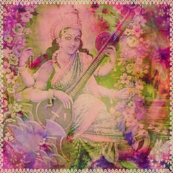 Celebrating Shakti on International Women’s Day woman, women, India, International Women's Day, Woman's Day, Danielle Winter, Saraswati, goddess, Hindu