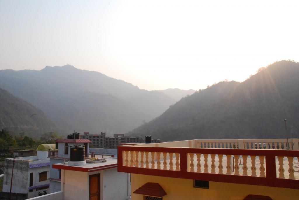 DSC_10201798 View of the majestic Himalayas from Anand Prakash Yoga Ashram