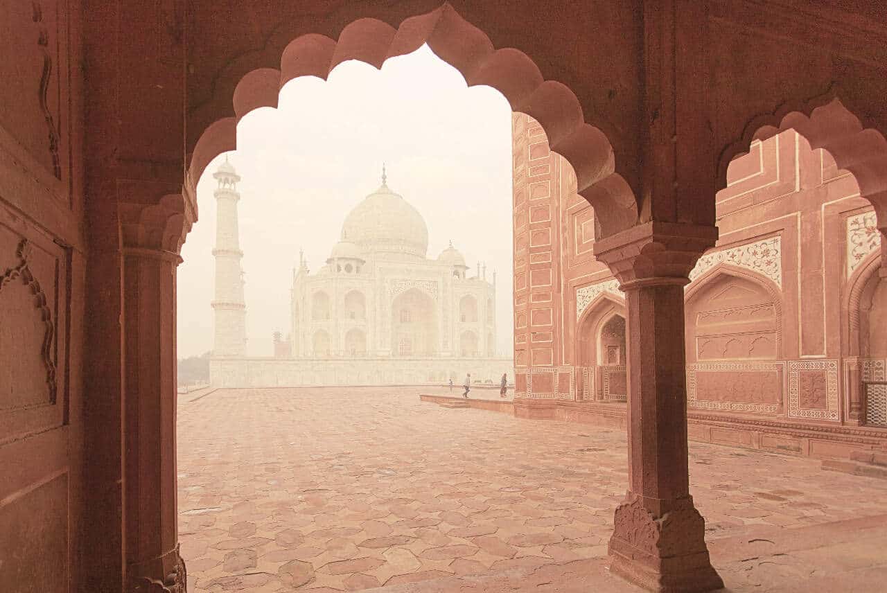 Taj Mahal is one of the top reasons to visit India