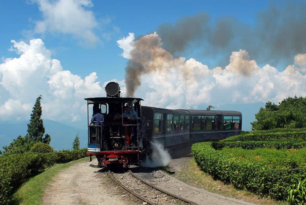 Toy train in Darjeeling