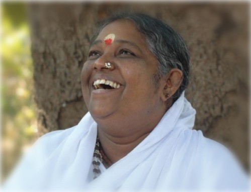 Photograph of Sri Mata Amritanandamaya Devi, Amma, The Hugging Saint of India