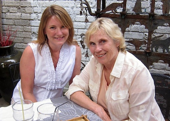 Mariellen Ward and Sylvia Fraser, July 2011