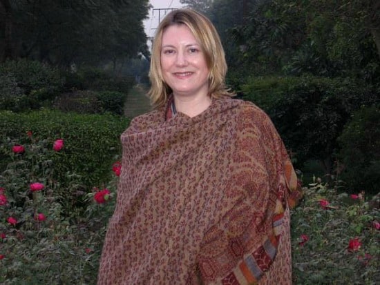 The first photo taken of me in India, Siri Fort, South Delhi, 2005