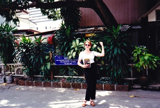 Photograph of Mariellen Ward of Breathedreamgo travelling in Bangkok Thailand