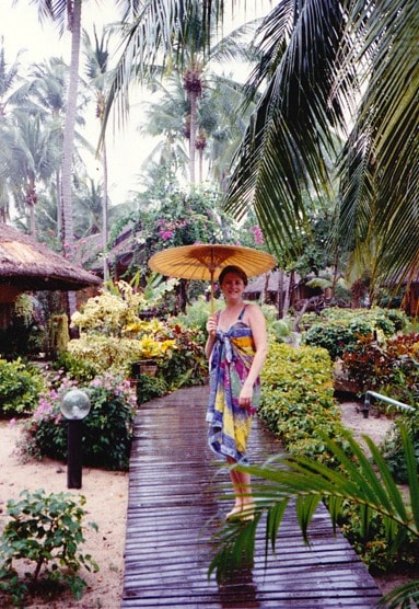 Photograph of Mariellen Ward of Breathedreamgo travelling in Koh Samui Thailand