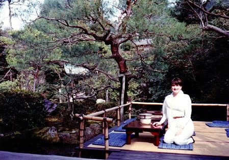 Photograph of Mariellen Ward of Breathedreamgo travelling in Kyoto Japan