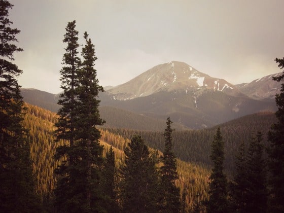 Rocky Mountains in Colorado, location for TBEX 12