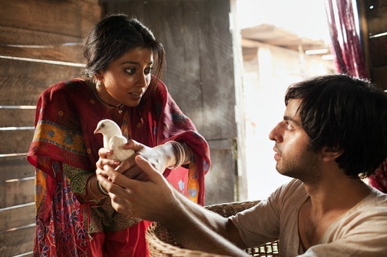 Shriya Saran and Satya Bhabha in the Magician's Ghetto in Midnight's Children