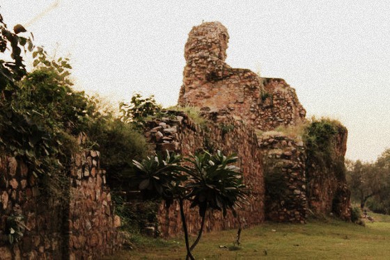 Historical site and monument: Siri Fort, Delhi, India