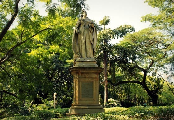 I was surprised to see Queen Victoria still presides over a busy corner of Bangalore.