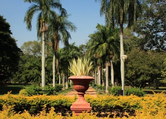 View of Lalbagh Garden, Bangalore, India