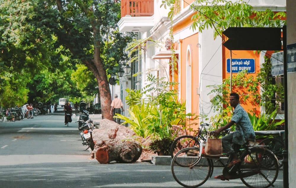 Pondicherry street scene