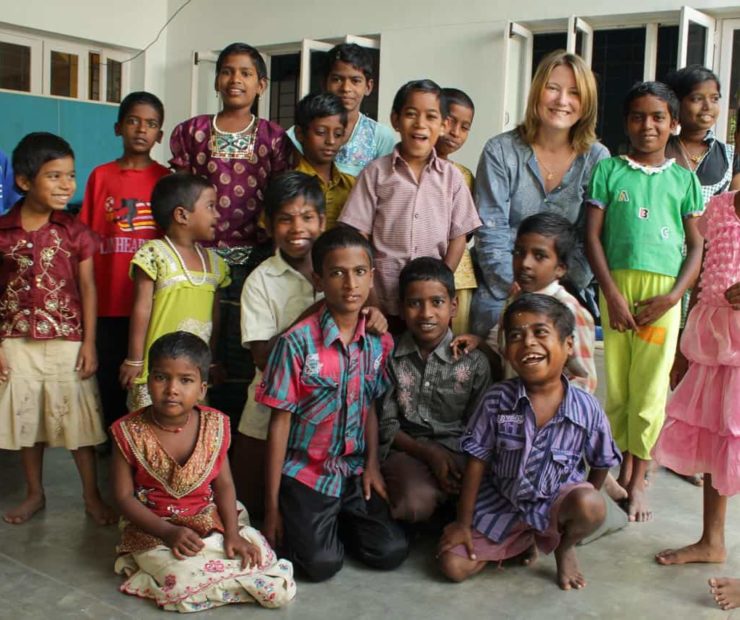Visit to home for street kids in South India