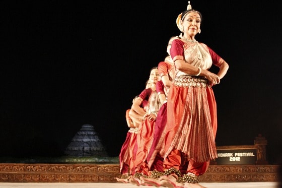 Konark Sun Temple Konark Festival - Odissi Dance Odisha India