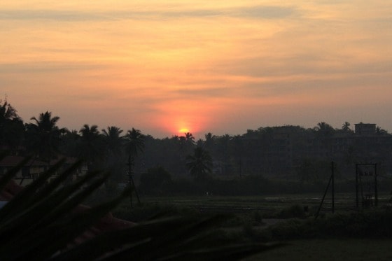 Goa India sunrise 