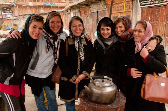 In a mountain village in Iran. Photo courtesy Audrey Scott.