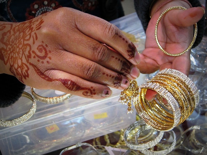 Little India, Gerrard St Bazaar, Toronto, Canada