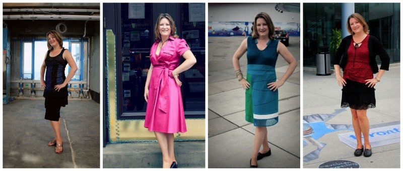 The four locally designed outfits I wore to TBEX Toronto from Fresh Collective